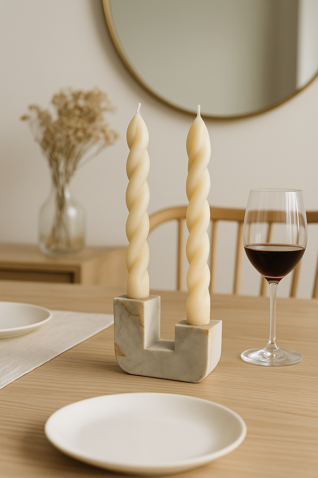 Twist Taper Candles