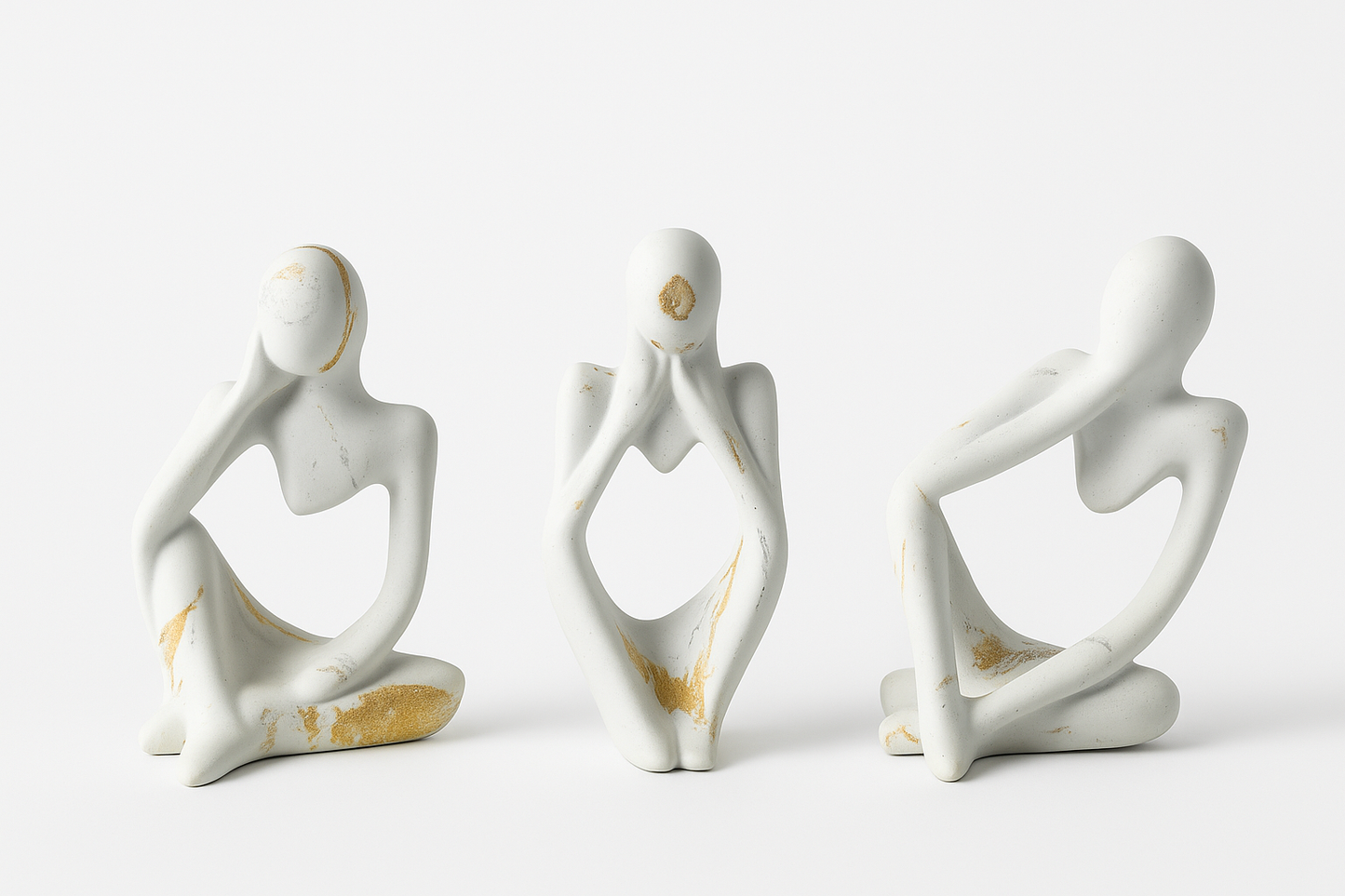 Handmade Concrete Figurines – Modern Minimalist Sculptures