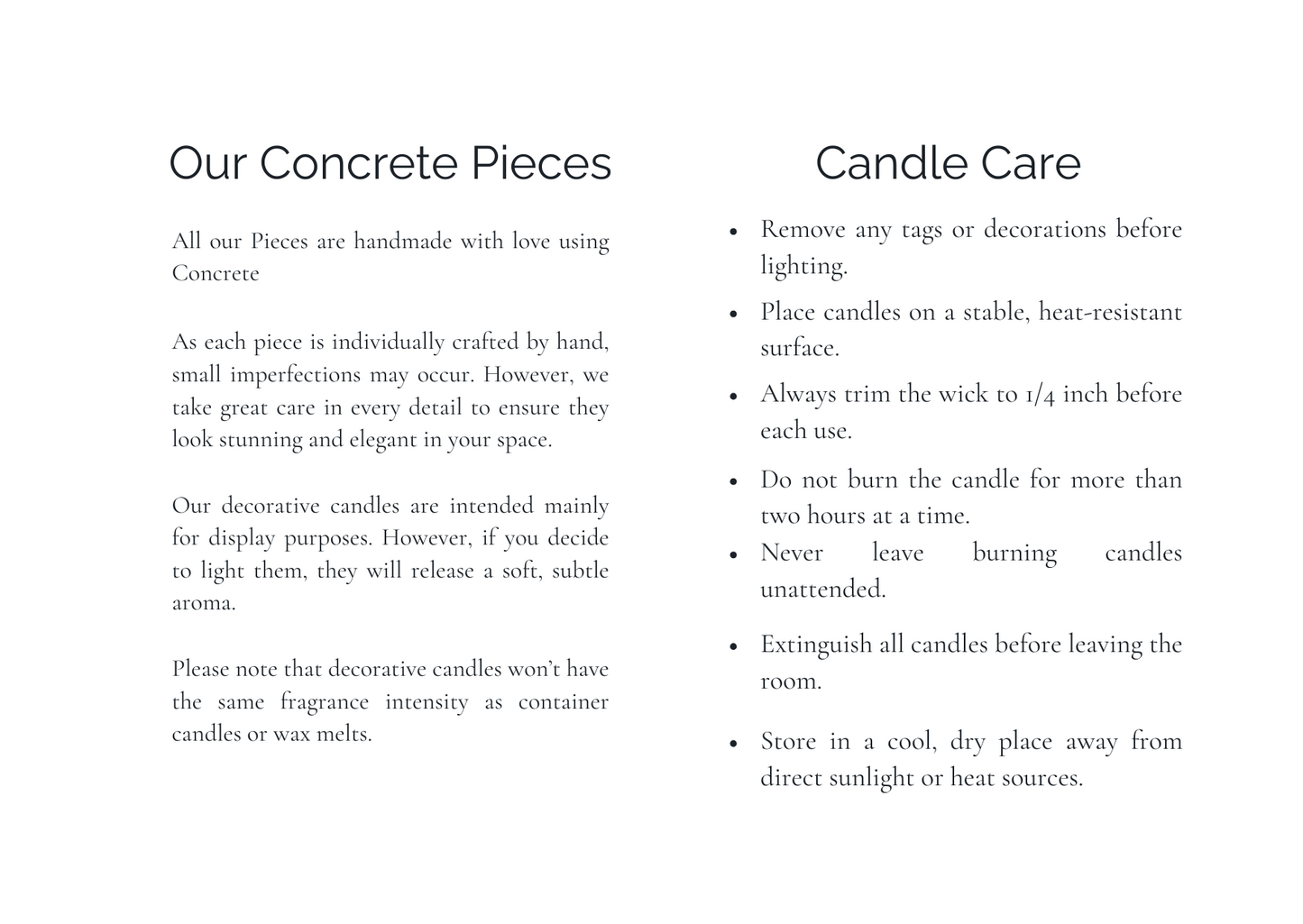 Twist Tree Candle Set – Trio of Sizes