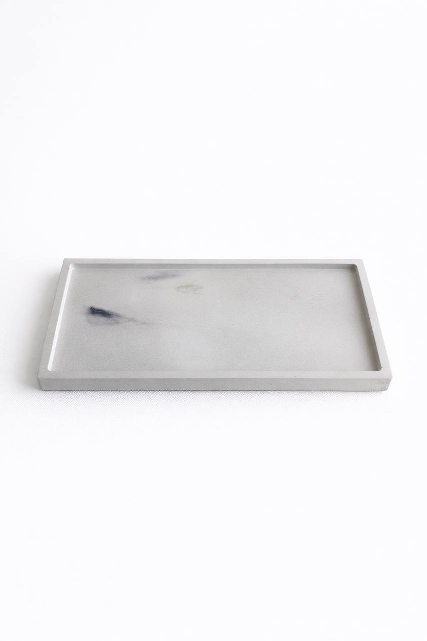 Rectangular Concrete Tray – Modern Handmade Home Decor | Minimalist & Elegant Design