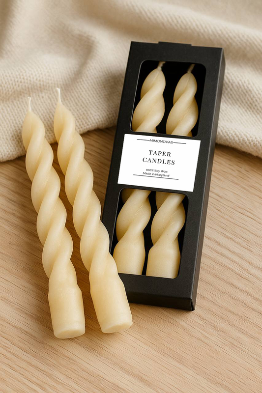 Twist Taper Candles