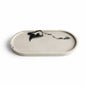 Oval Concrete Tray – Modern Handmade Home Decor | Elegant Minimalist Design